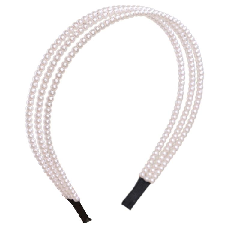 

Creative Pearls Headband for Women and Girls Fashion Hair Accessory Party Headwear for Weddings and Daily Activities