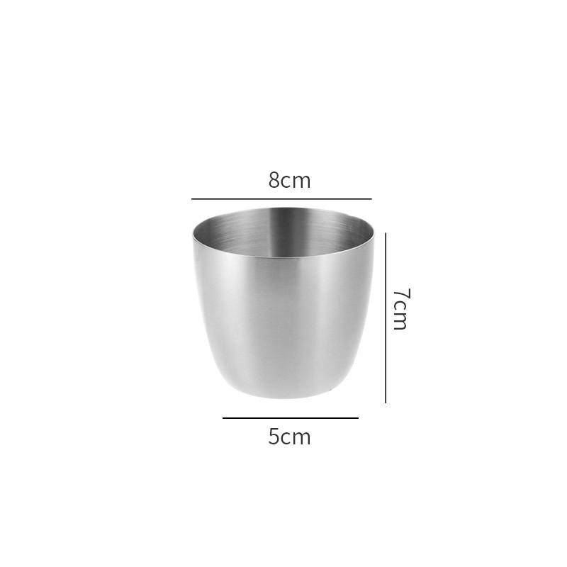 

Корейские пивные кружки из нержавеющей стали, бытовые металлические кружки для кофе, чая, молока, воды, для бара, кухонная посуда для напитков, удобные чашки, стаканы 201-300ml