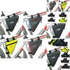Sac de Cadre Vélo Tube Supérieur Matériau Oxford Durable Sac Triangle Vélo**