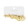 New Ocean Resort Style Starfish, Shell, and Conch Earring Set for Women - Exquisite and Elegant Best-Selling Jewelry