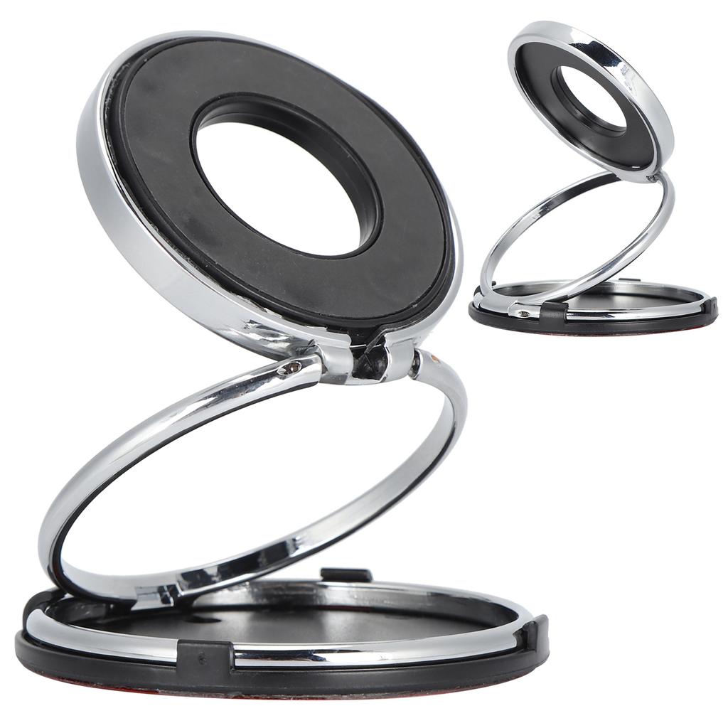 Magnetic Phone Car Holder Windshield Foldable Ring Phone Mount 180 degrees  Rotation Ring Phone Stand for Desk