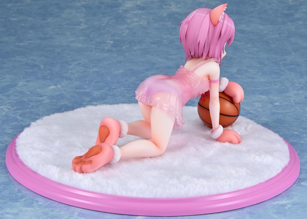 Kaitendo Ro-Kyu-Bu! SS Minato Tomoka -Kemomimi Lingerie Ver.- 1/7 Scale PVC Pre-painted Complete Figure