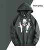 Personalized Men and Women Anime Couple Hooded Sweater Printed Loose Casual Jacket