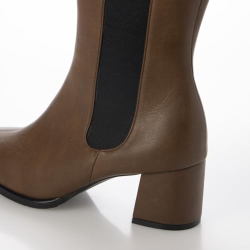 Carino CATT38301 Rain Boots, Brown