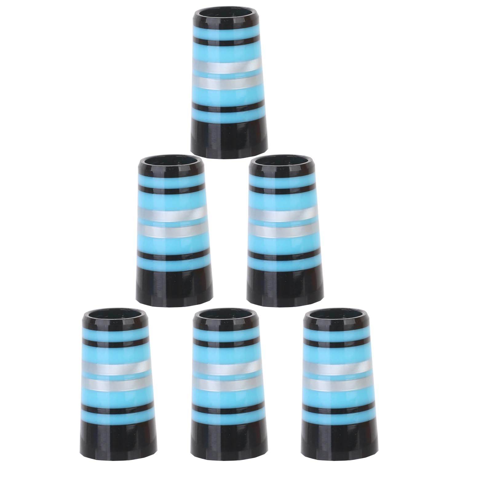 

Golf Iron Ferrules Compatible with Tapered Steel Shafts Parallel Shafts Made of Heavy Duty ABS Material Pack of 10 Blue Multi-Ring 0.355 / 0.370