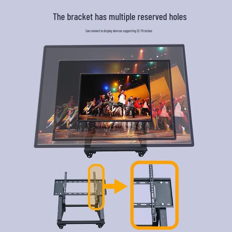 Jashiying Pro Stage Teleprompter with 43-inch Display and Integrated Host