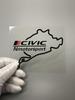 Civic Gas Outlet Cover Sticker Rear Glass Rear 11th Generation FL1/FL4 Type 10th Generation