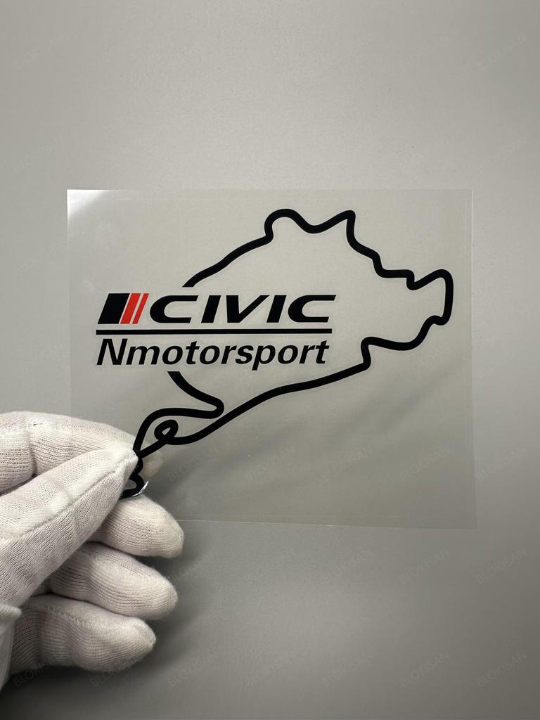 Civic Gas Outlet Cover Sticker Rear Glass Rear 11th Generation FL1/FL4 Type 10th Generation