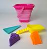 Sandbox Bucket with Toys - Pink
