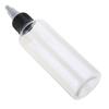Pack of 10 100ml Square Sauce Bottles Convenient Oil Dispenser Bottle Plastic Squeeze Bottles with Pointed Mouth Lid