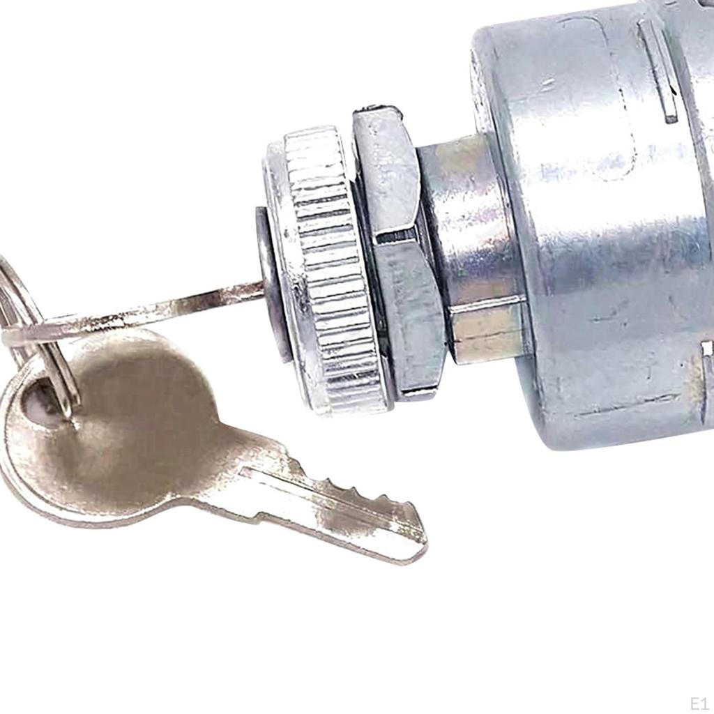 Ignition Key Switch Replacement Sturdy Easy to Install Starter Universal for Agricultural