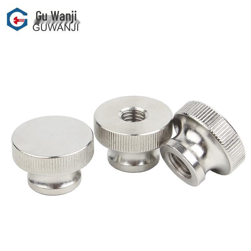 GUWANJI 304 Stainless Steel Knurled High Thumb Nut
