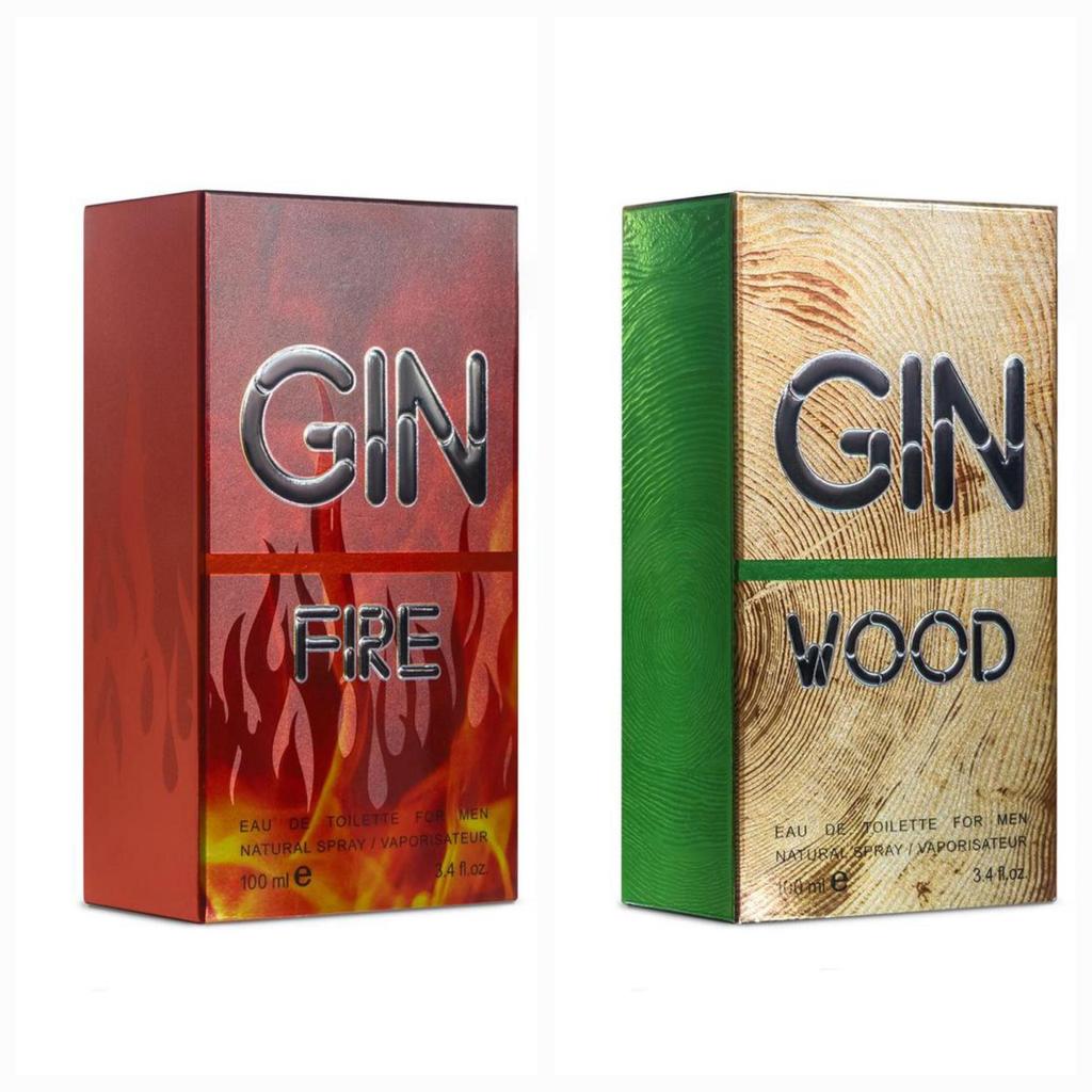 FIRE GIN Parfum Men's Eau De Toilette GIN Fire, 100 Ml