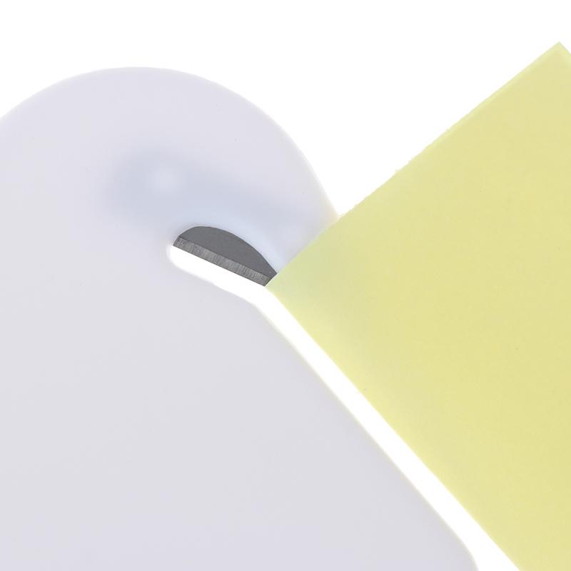 1Pc Plastic Mini Letter Knife Mail Envelope Opener Safety Paper Guarded Cutter