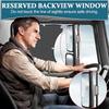 1Pc/2Pcs Mesh Window Shade Side Window Sun Shade Semi Truck Accessory Driver Window Covers with Interior Protect