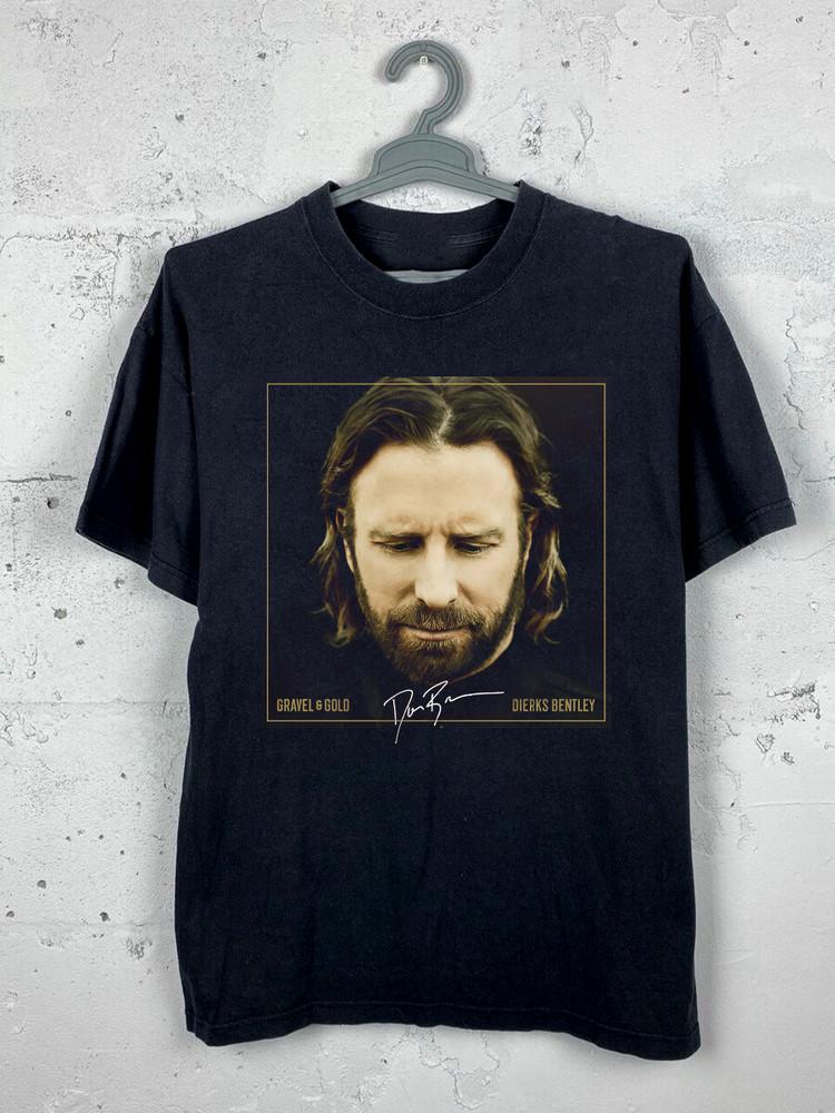 

Dierks Bentley #039Gravel amp Gold#039 Album T Shirt Black All Size KK266 Unisex T-Shirt XL