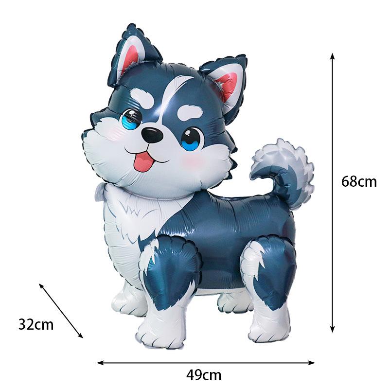 Pink Pet Dog Party Plate Cup Napkin Tablecloth Pet Paw Tableware Set Dog Party Decor Puppy Dog Birthday Party Decor Supplies