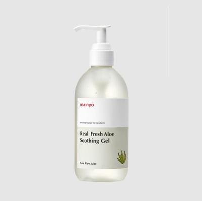 Manyo Aloe Soothing Gel Fresh Aloe Vera Juice Calming Hydrating Gel 300mL