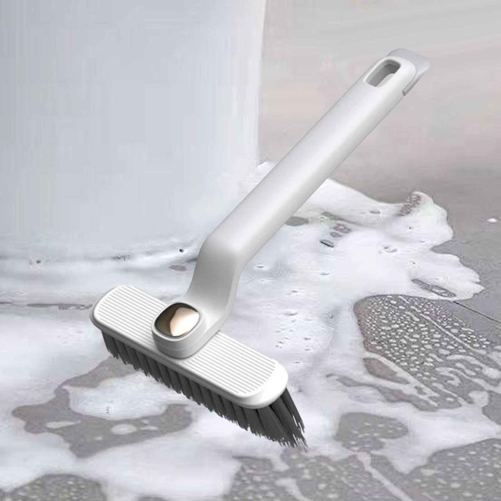Rotating Crevice Cleaning Brush Crevice Seam Cleaner Brush for Toilet Window белый