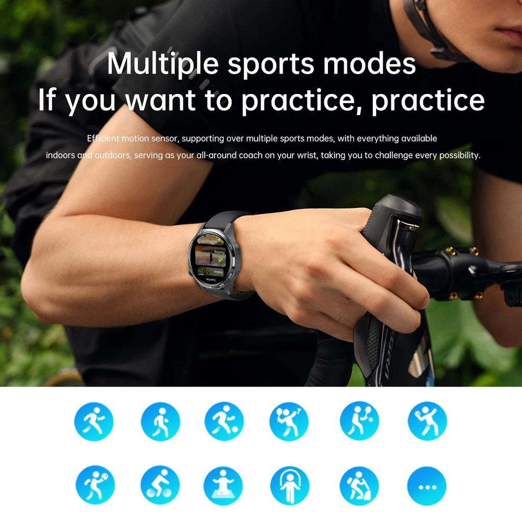 2025 New GT5 PRO Smart Watch Men Watch 5 Pro AMOLED HD Screen Bluetooth Call GPS Trajectory NFC Heart Rate Compass SmartWatches
