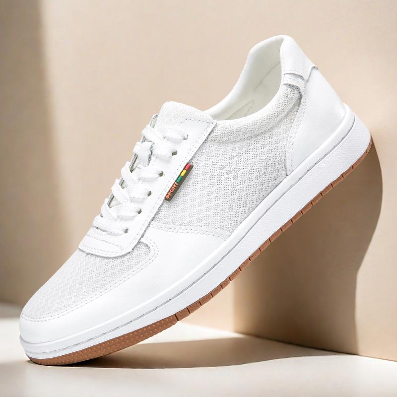 Fashion Mesh Cloth Classic Male Flats Non-Slip Walking Shoes for Men All-match Mens Breathable Sneakers 2025 New Men Casual Travel Shoes