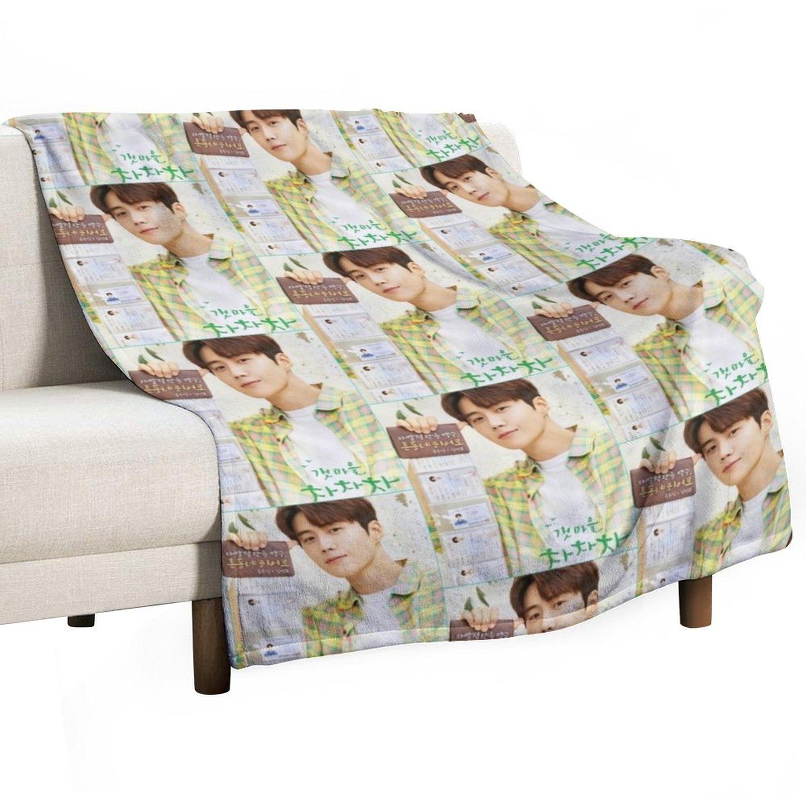 Родной ча-ча-ча - дорама Плед манга Мягкие одеяла смешной подарок Теплые одеяла 30x40in