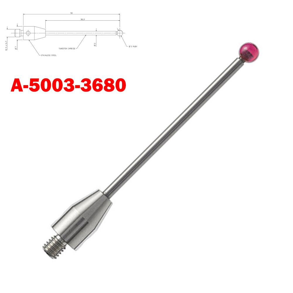 Stylus CMM Probe Thread Touch Ceramic And White Steel