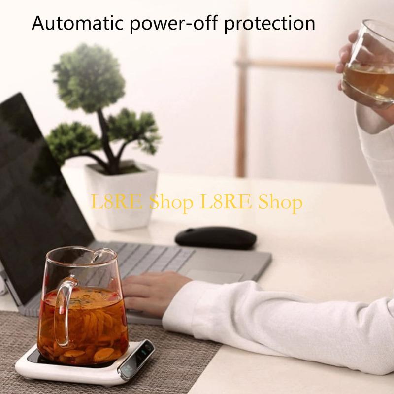 L8RE Mini USB Heating Portable Beverage Heater for Smart Reminder to Drink Wa