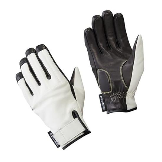 

Yamaha Motor YL4005 Cyber Leather Double (Yamaha) Gloves, Ivory, Large, 90792-G105L слоновая кость