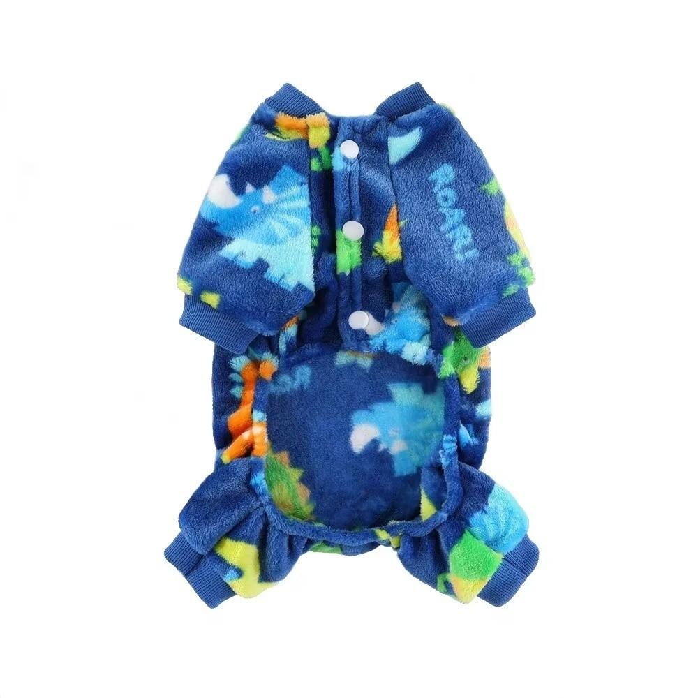 Fashion Winter Warm Dog Jumpsuit Fleece XS-4XL Pet Dog Clothes Chihuahua Poodle Costumes Pajamas Coat For Small Medium Dogs