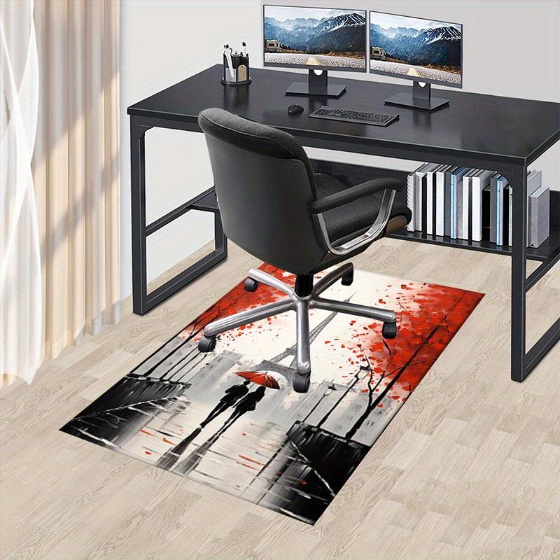 

Office Carpet Romantic Parisian Walkway Design with Eiffel Tower, Perfect for Sofa Protectio 60cm by 90cm