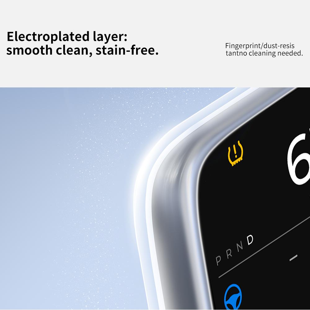 YZ For Tesla Model 3 Y 2019-2025 Full Coverage Anti-Scratch Display Frame Protective Cover Center Console Decoration Accessorie