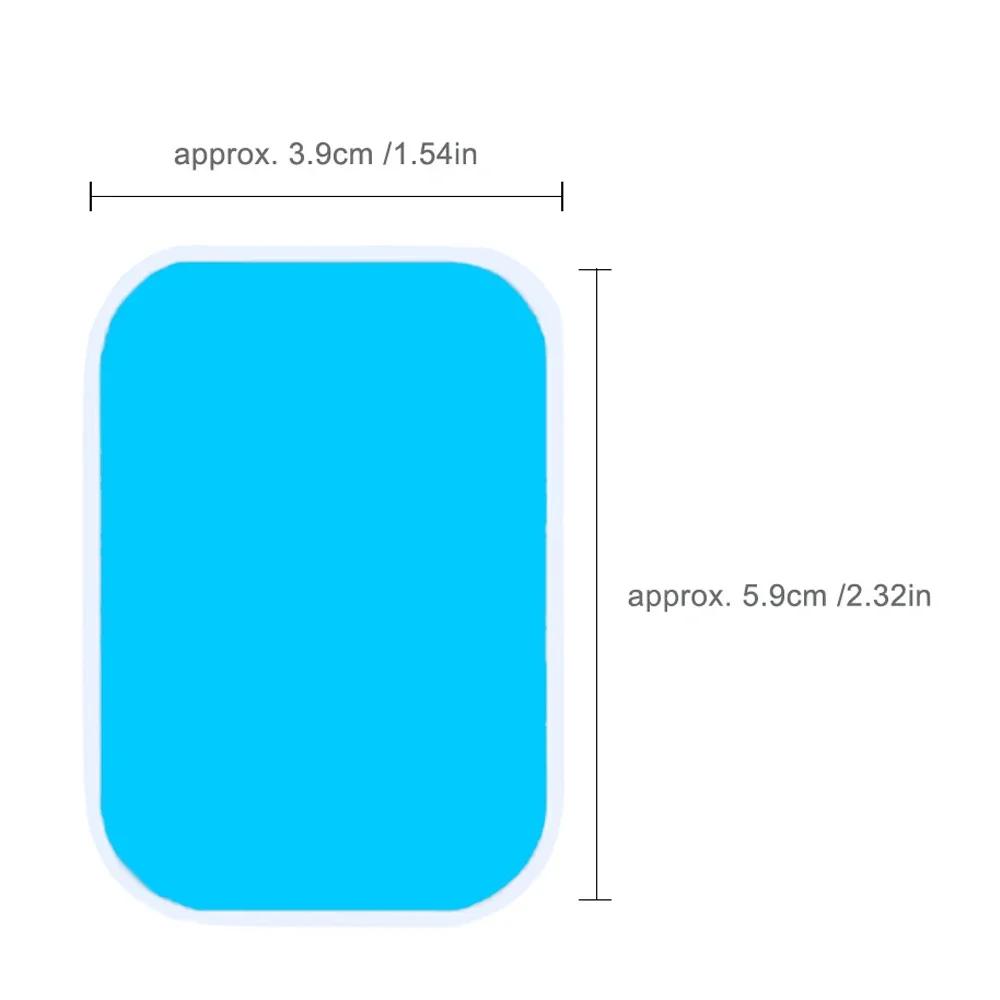 EMS Gel Pads for ABS Trainer Abdominal Gel Stickers Fitness Hydrogel for Abdomen Muscle Stimulator Body Slimming Massage Machine