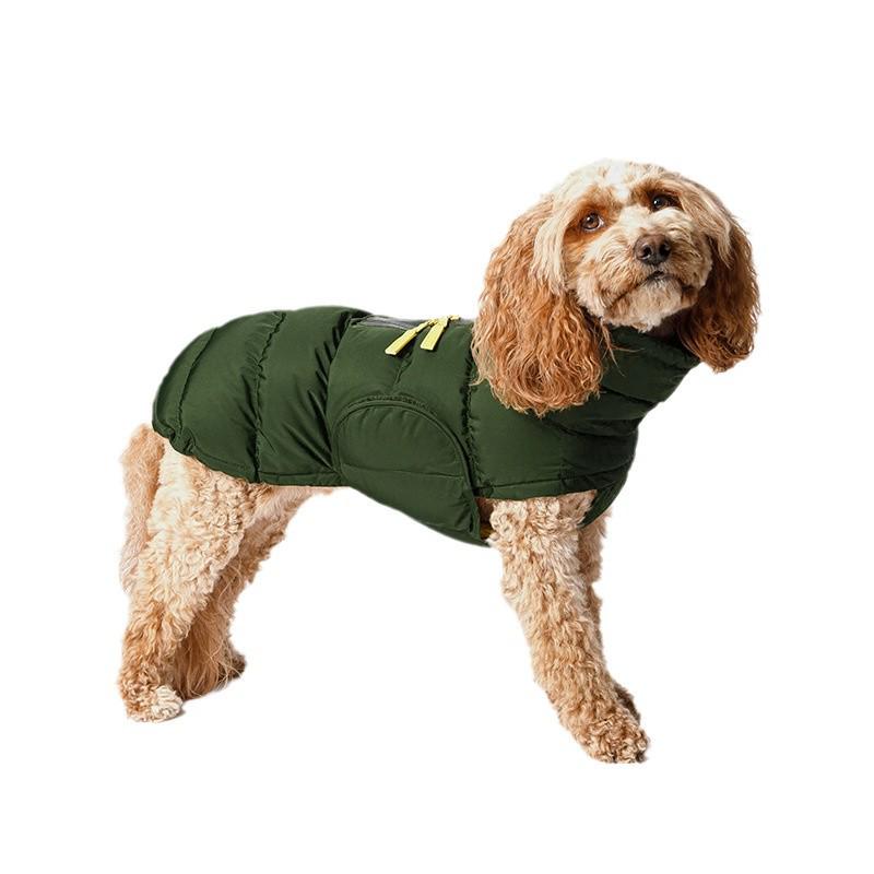 Outdoor Warm Cotton Pet Jacket for Dogs & Cats - Autumn/Winter Mountaineering Suit