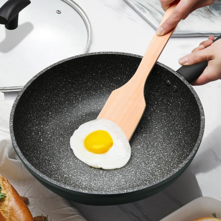 BBQ Frying Pan Durable Non Stick Omelette Pancake Pan Suitable for Kitchen Dishes Omelet Induction Cooker Pan Handle