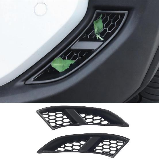 

2-Pack Front Left and Right Air Intake Grille Decoration for 2024-2026 Toyota Land Cruiser 250 1958 Prado Air Inlet Protective Cover Exterior матовый черный