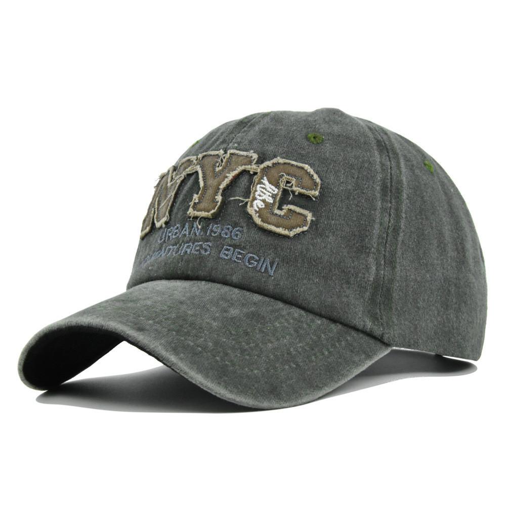 Tongue Duck Hat Vintage Nyc Letter Three Dimensional Embroidered Baseball Hat