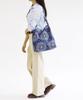 Green Stuff Effortlessly Boxy Shopper Bag 53 Paisley - Navy