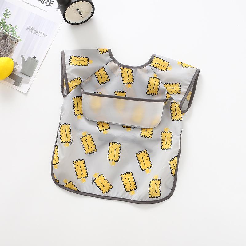 New Sleeveless Baby Bibs: Waterproof, Stain-Proof, and Food-Catching Coveralls
