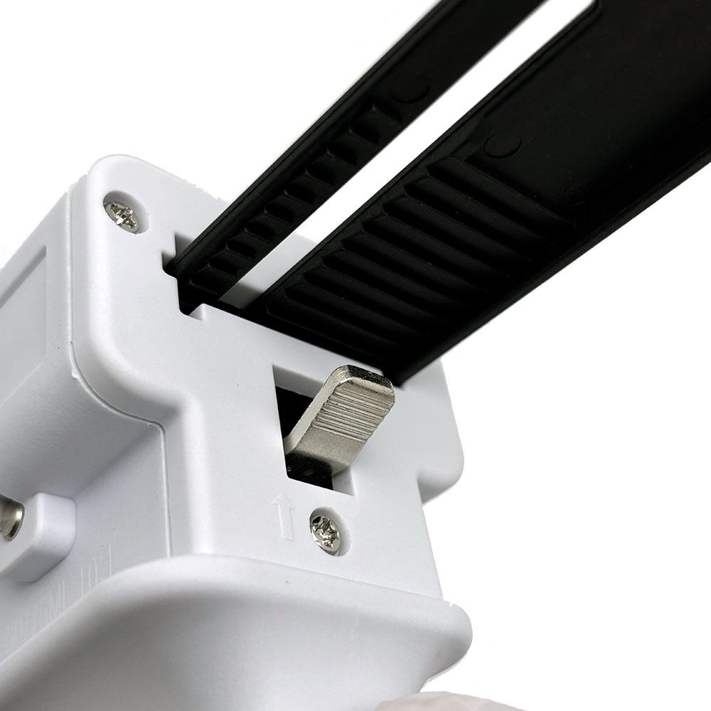 Dental Impression Mixing Gun Fit for 1:1 Impression Mixing Silicone Rubber Dispenser Gun Dispensing Caulking Laboratory Tools
