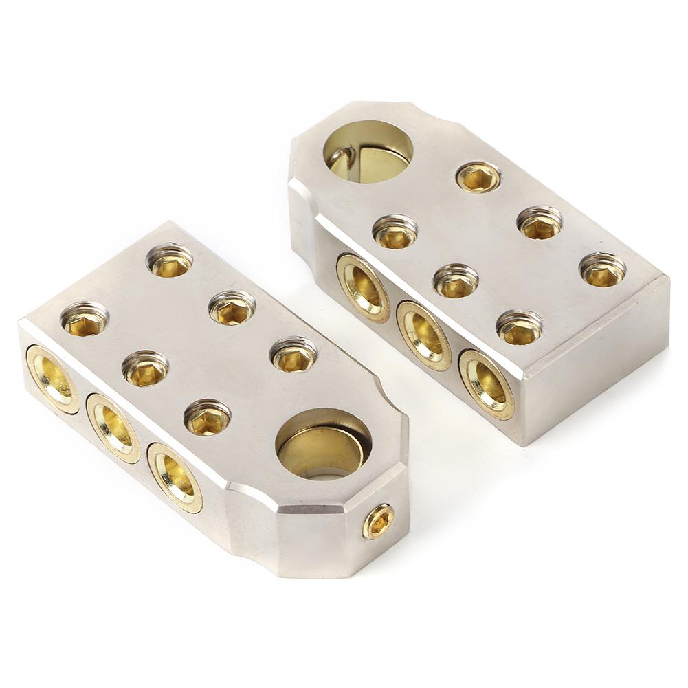 Комплект клемм аккумулятора Положительная Отрицательная Автомобильные клеммы аккумулятора Клеммы с ключом M8 M10