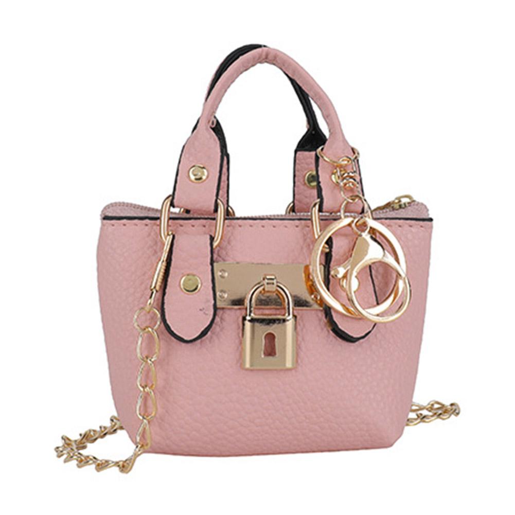 

Mini Small Square Bags for Women, 2026 New Trendy Versatile Single Shoulder Slant Cross Bag, Fashionable Handbag рожевий
