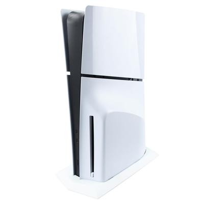 RDFJ PS5 Series Stand, Simple Design, Space-Saving, Vertical Stand, Improved Stability for PS5 (White, for PS5 SLIM Disc Edition)