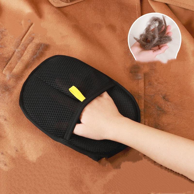Pet Static Hair Removal Gloves In Stock, Two-way Brush, Adhesive Hair Removal Tool, Scraping Gloves, Hair Removal Brush, Brushing Cloth