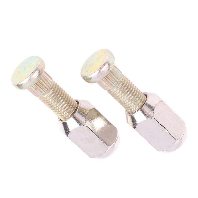 2 Set M10X1.25 Hex Nuts 10.9 Steel Spline Screw Kit For Atv Go Kart Utv Buggy Quad Dirt Bike Vehicle Moto Wheel Hub Accessories