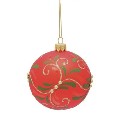 The Seasonal Gift Co. Glass Mistletoe Bauble