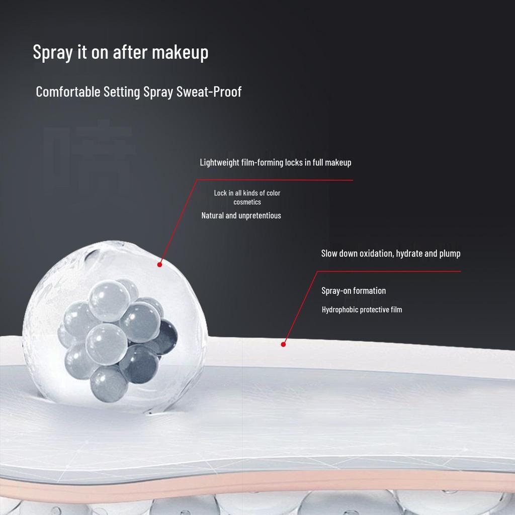 Lightweight Long-Lasting Hydrating Makeup Setting Spray