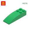 Non-Toxic 34Pcs/Lot No.44126 Curved 6 X 2 Block Moc Color Accessories Compatible With Curved Brick Diy Toys For Particle Brain Puzzle Toy