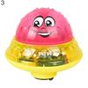 Niedliche Cartoon-Lichtmusik-Sprinkler-Wasser-Spritzball-Kinder-Baby-Badebecken-Spielzeug