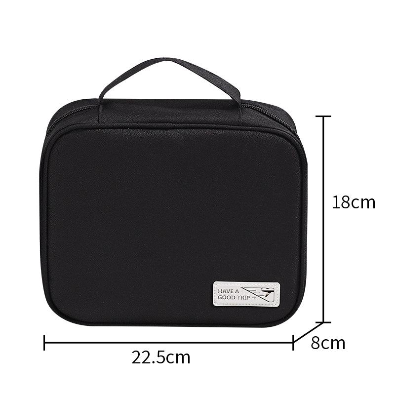 

Портативная дорожная сумка для стирки большой вместимости, косметичка, косметичка для хранения макияжа StyleF